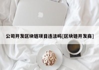 公司开发区块链项目违法吗[区块链开发商]